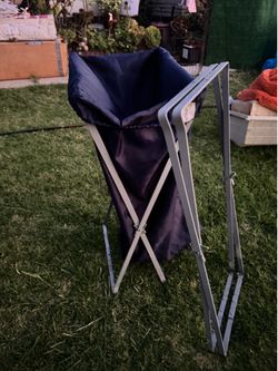 1 Black 2 Gray Iron Racks Laundry Hamper $20 each