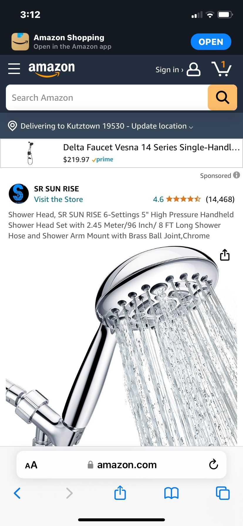 Shower head New