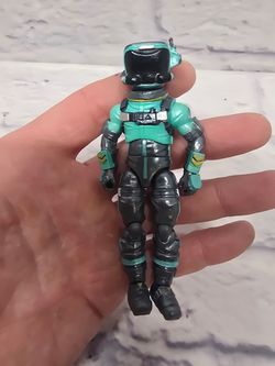 Fortnite Toxic Trooper Jazwares 4" Action Figure Series 2 Solo Game Mode Loose