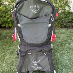Osprey Poco AG plus Child Carrier With Sunshade 