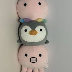 Takashoji 16” Dango Stick Octopus, Penguin, Squid (w/Tag)