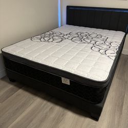 Queen Size Mattress Pillow Top New 