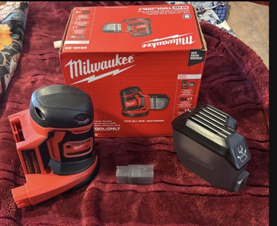 Brand New Milwaukee Sander In The Box