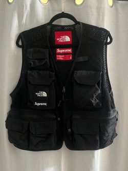 Supreme tnf cargo vest