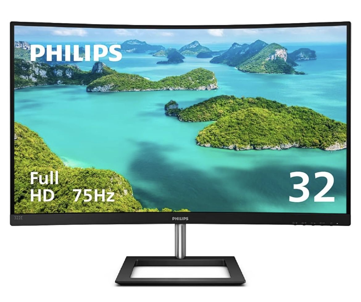 Philips 32” HD Curved Monitor