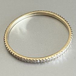 14k 0.15 C Forever Band Size 8