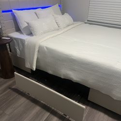 Brand New Queen Size Bed And Mattress 