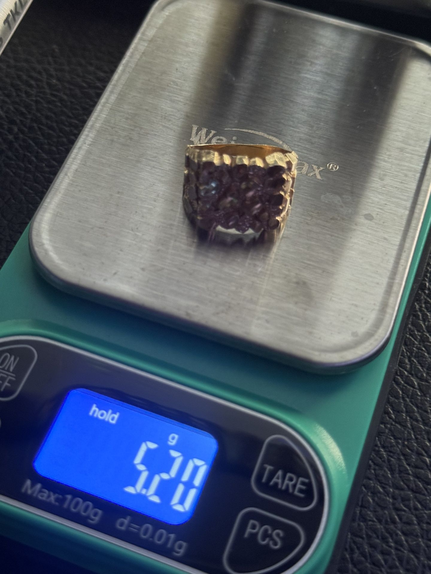 Gold Nugget Ring