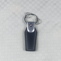 Buick Sport Leather Car Home Key Nameplate Key Keychain Ring Strap