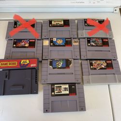 Super Nintendo Games 