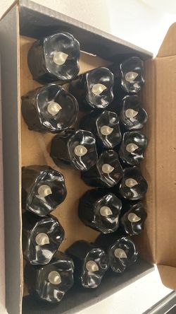 Black ▪️LED Tea Lights 17pcs▪️