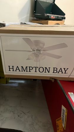 Hampton Bay Ceiling Fan with Light Kit