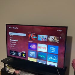 TCL 50” Roku smart TV
