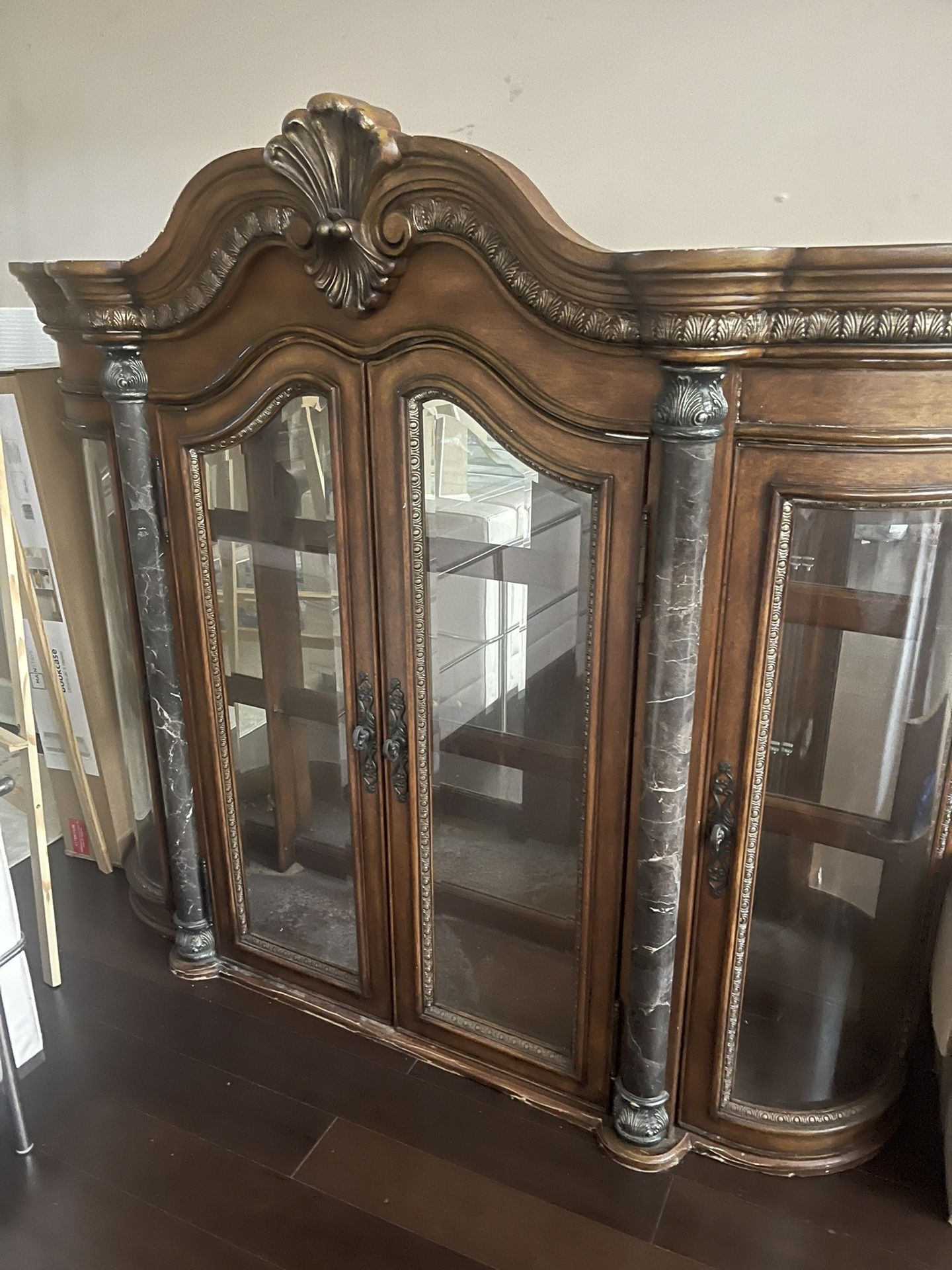 China Cabinet No Base