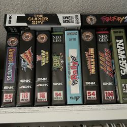Neo Geo Games For Sale.    Send Your Best Offer