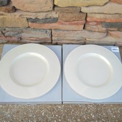 Arte Italica Gemma White Glass Chargers (Set Of 8)