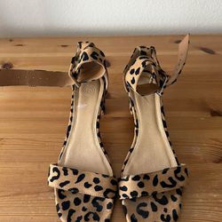 Leopard Heels Size 7