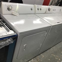 Admiral Washer And Dryer Set. 1 year Warranty 