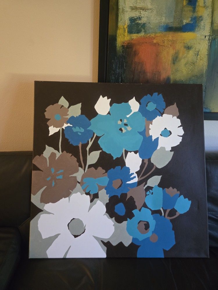 Beautiful Flowers Paint Print