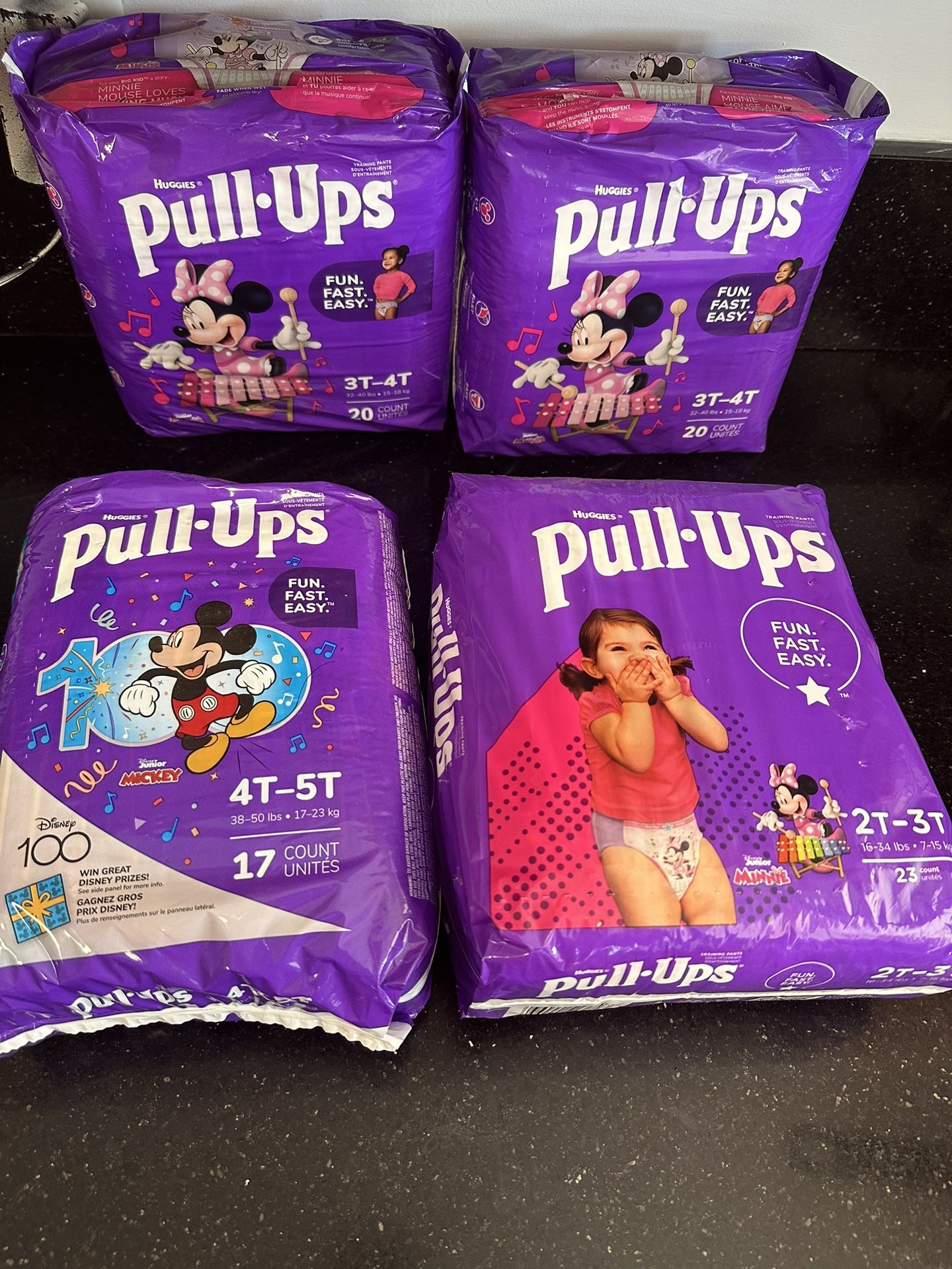 Huggies Pull Ups 3T/4T