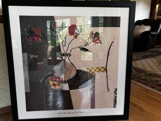 Framed Print “And My Heart For You”