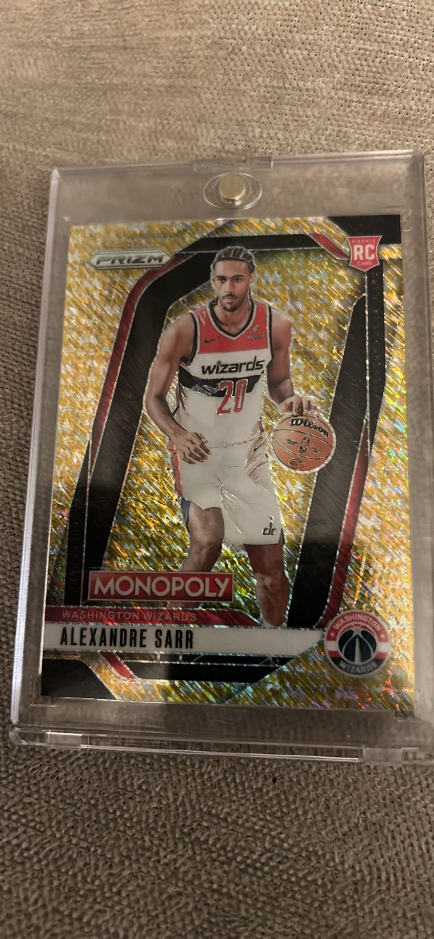 Alexander Sarr Rc Card Out Of  500
