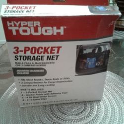 3 POCKET STORAGE NET