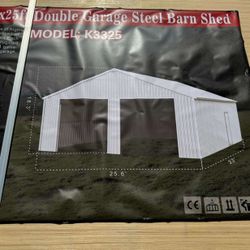 33 Ft X 25 Ft Metal Building 