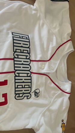 Women’s Firecracker 2 button Jersey #12 size Medium