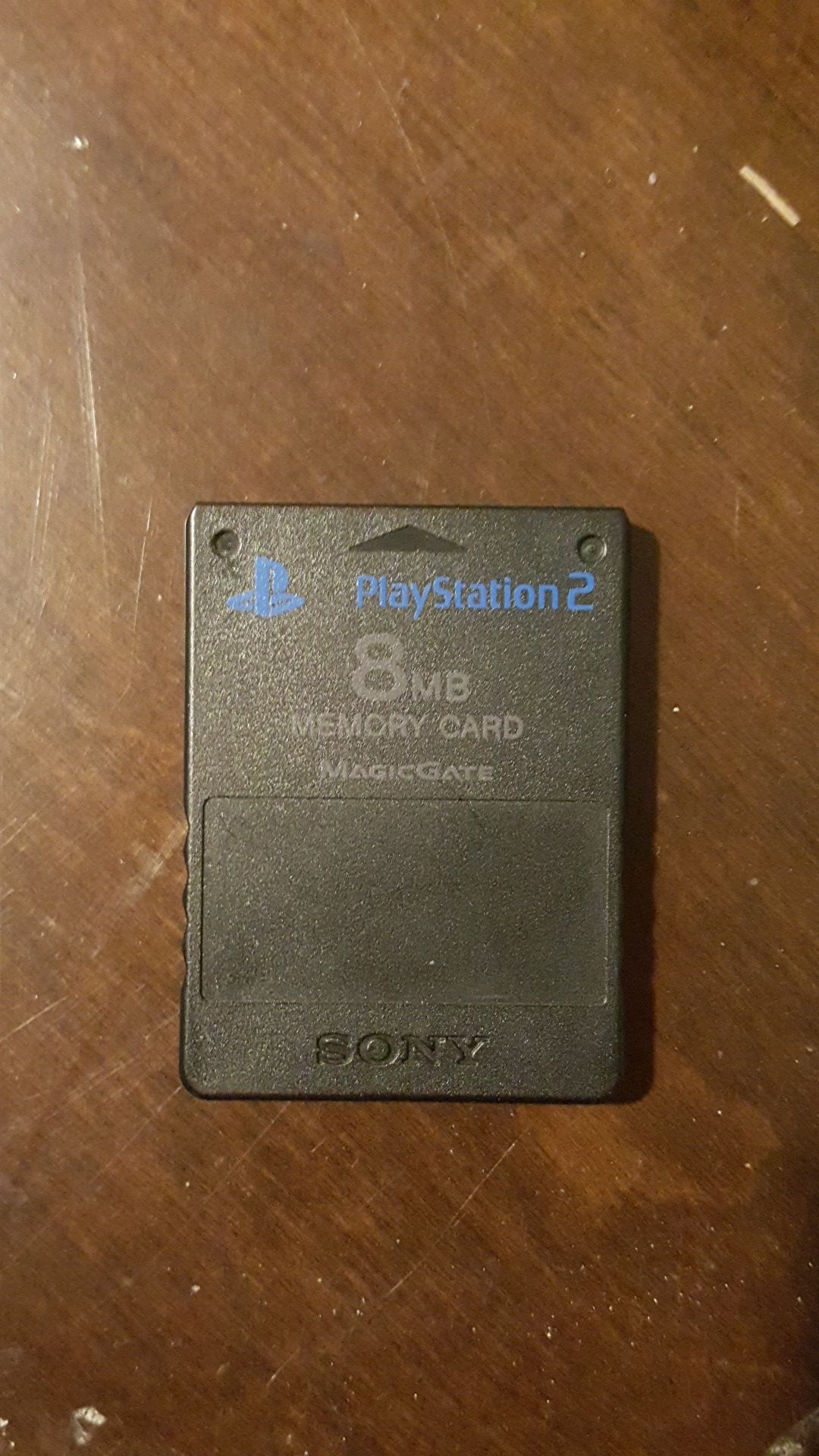 Ps2 memory card