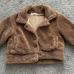 Baby Girl Faux Jacket