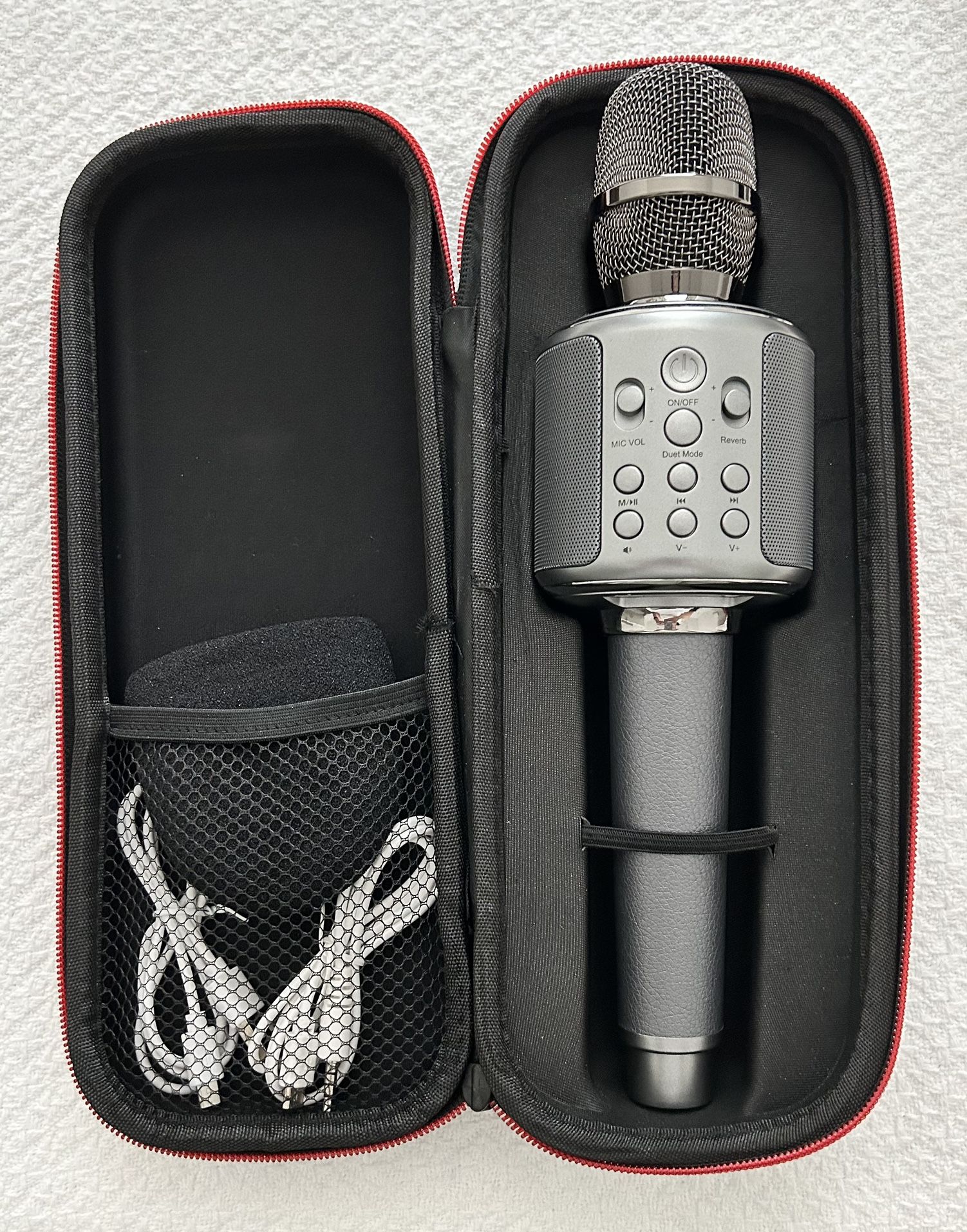 New/Never Used: Karaoke Mic, Wireless, Bluetooth, 10Hour Playtime