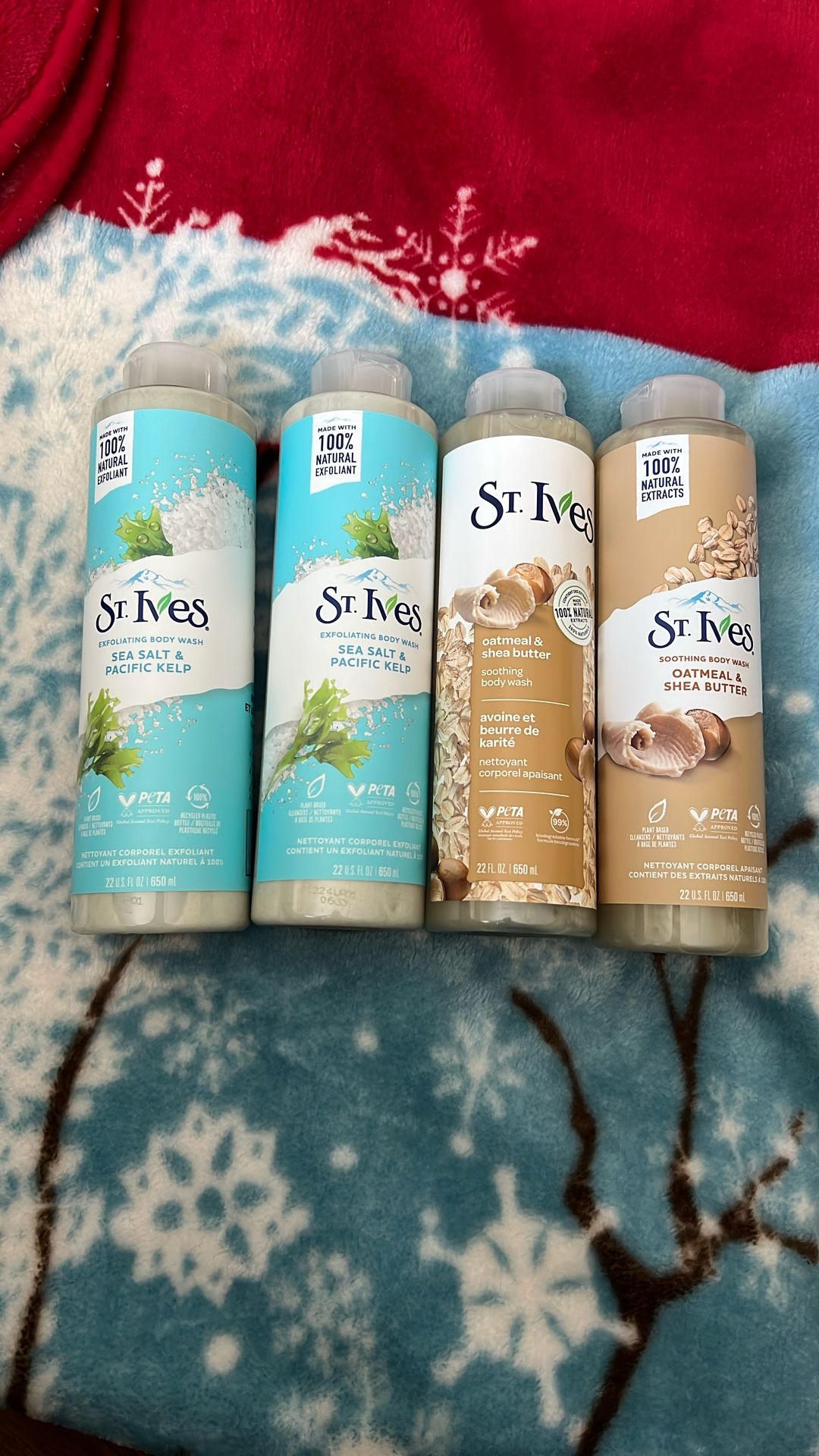 St Ives Body Wash, $3 Each