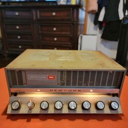 Newcomb Custom Series Multi Channel Vacuum Tube Audio Amplifier Or Pa Mixer 1960's