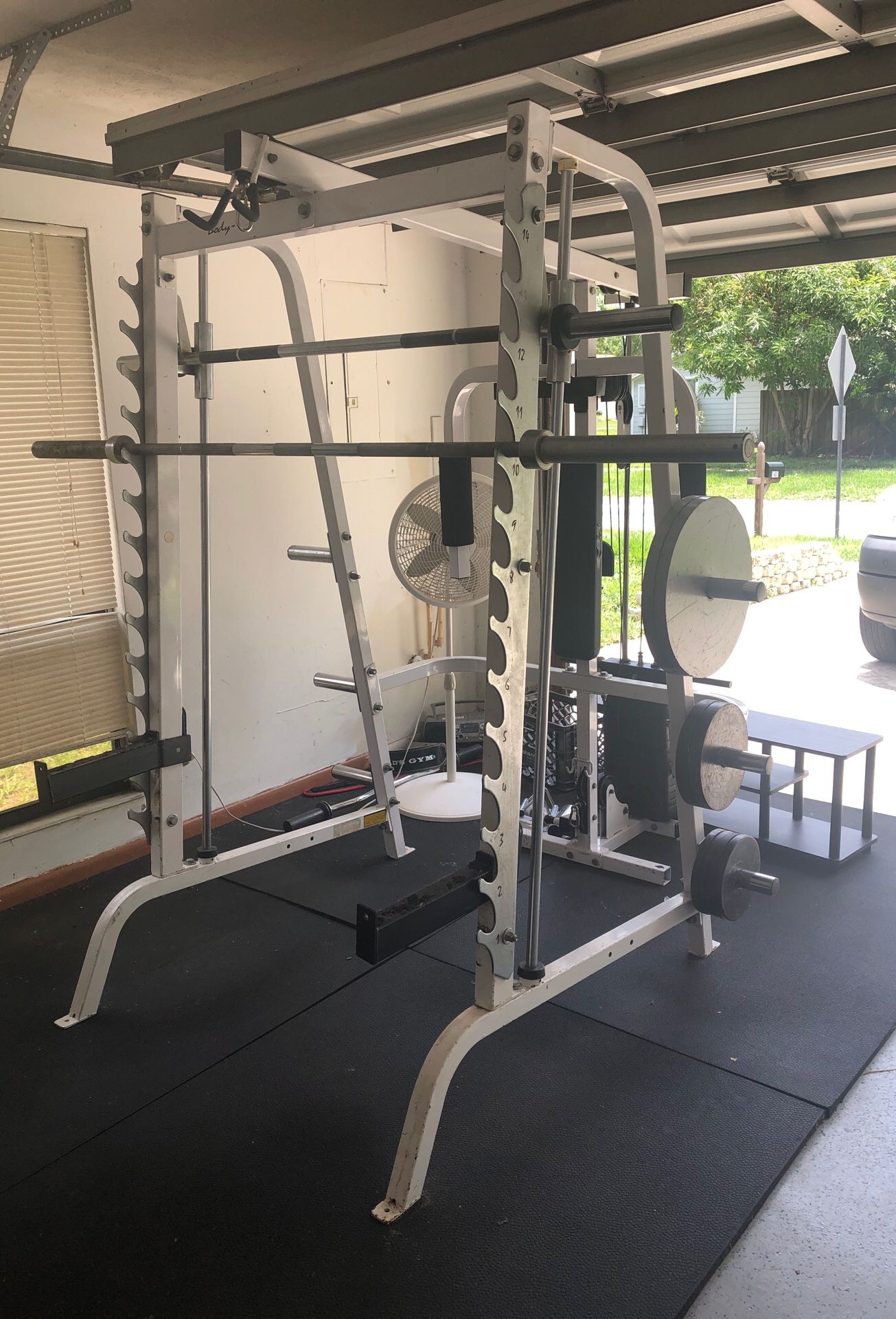 Body solid smith machine power rack