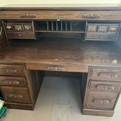 Antique Wood Desk