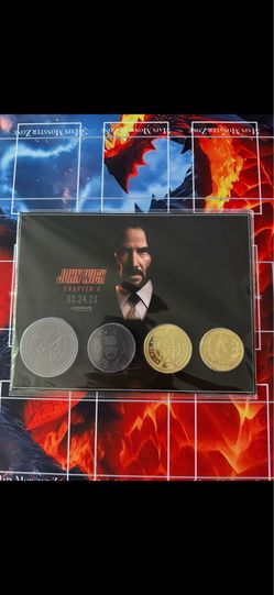 John Wick Chapter 4 Coins