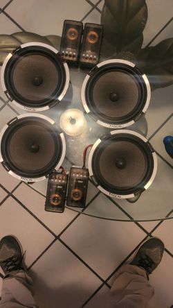 6x5 Focal p165v speakers