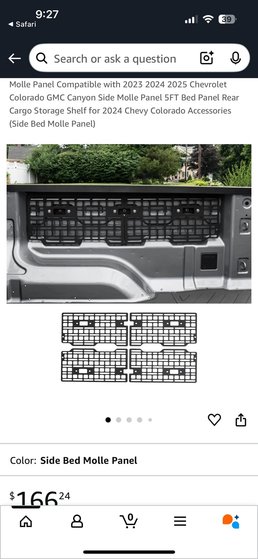 Molle Panels For Chevy Colorado GMC Canyon