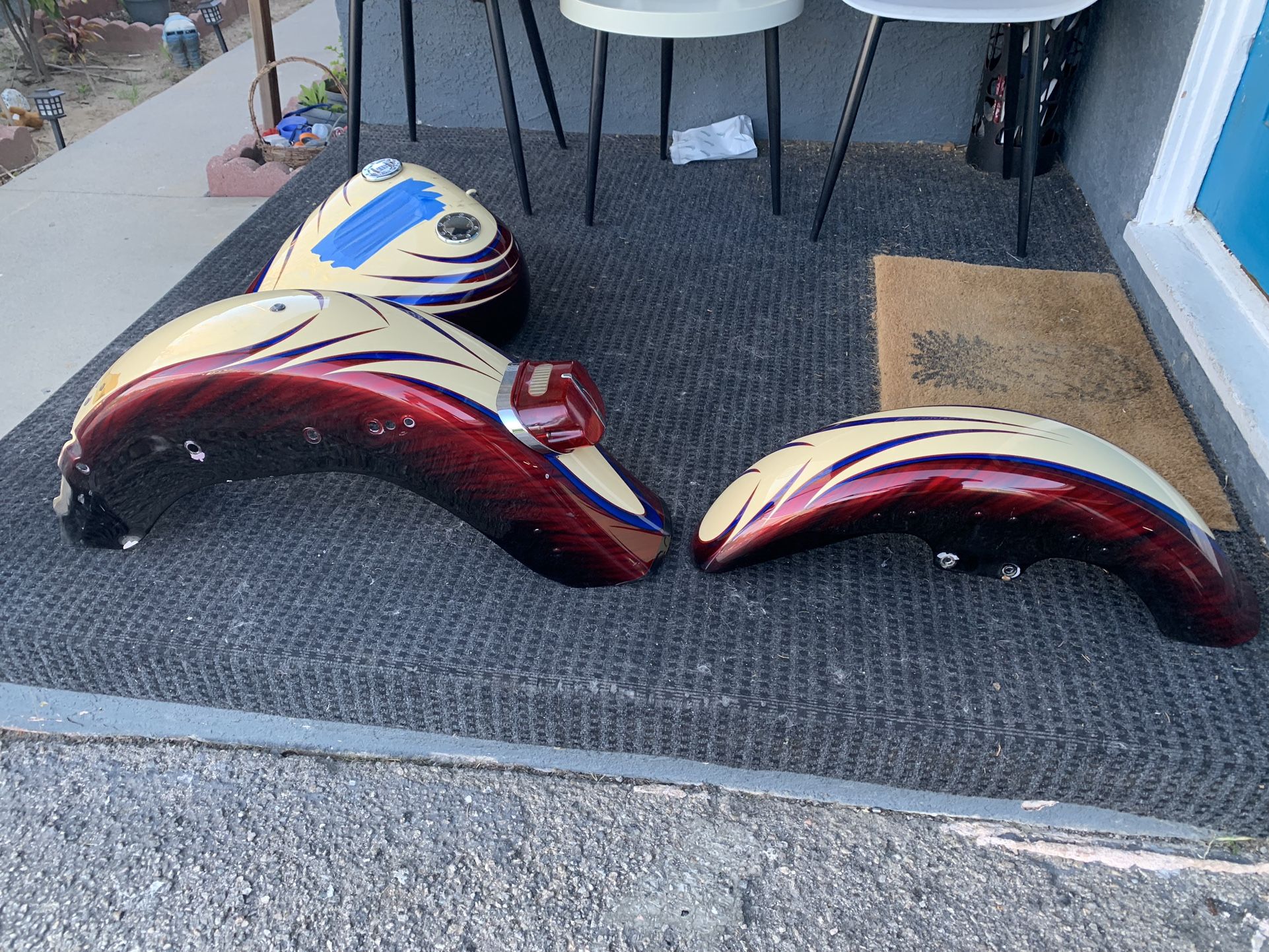 Fatboy tank and fenders for sale new arrivals