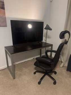 Home Office Set - desk, lamp and chair
