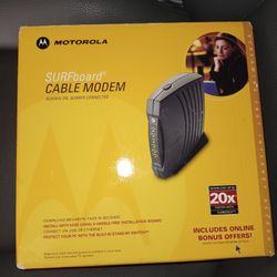 MOTOROLA INTERNET MODEM