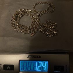 .925 Solid Rope chains & Bracelet 