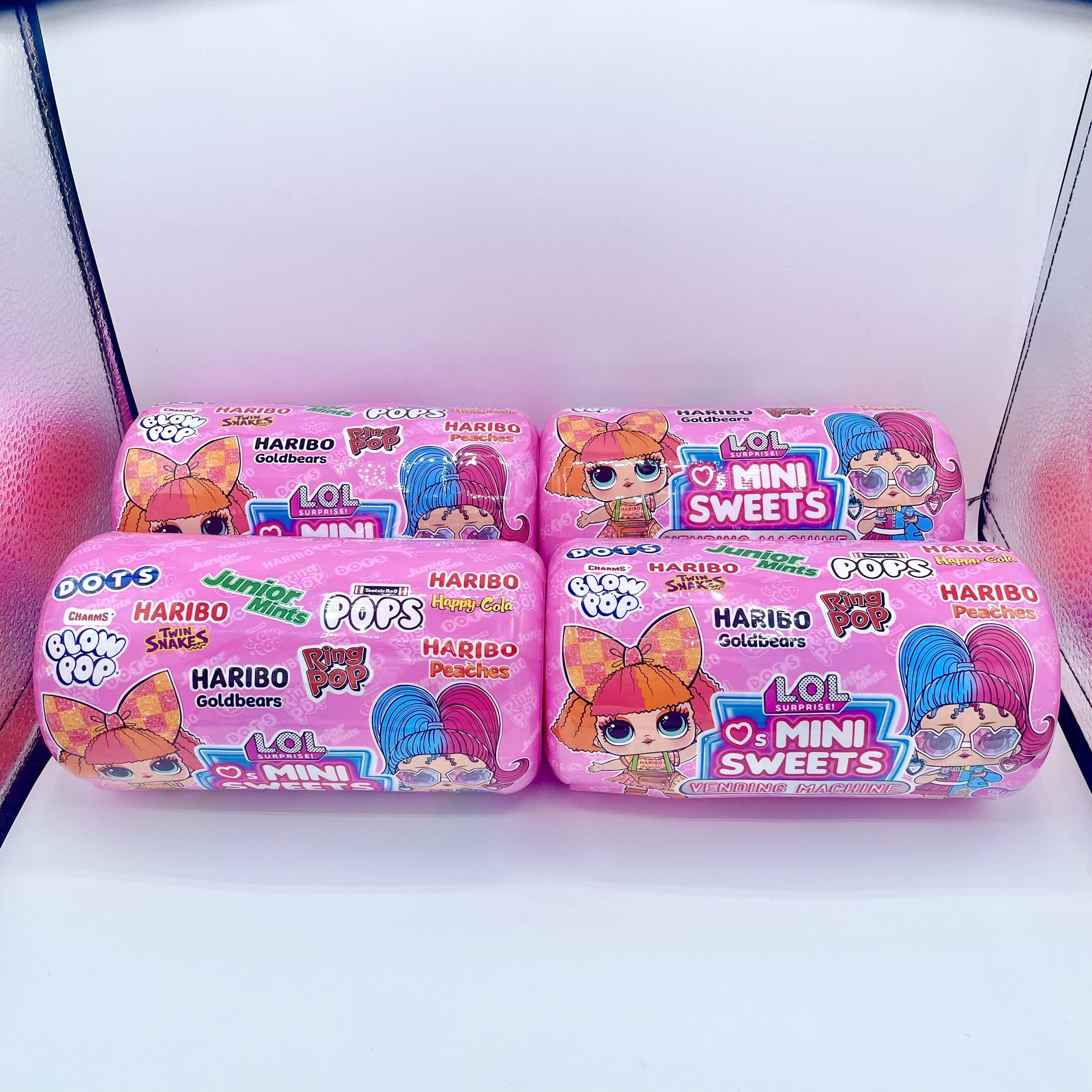 LOL Surprise Dolls Mini Sweets Vending Machine Series 3 SEALED X 4 count