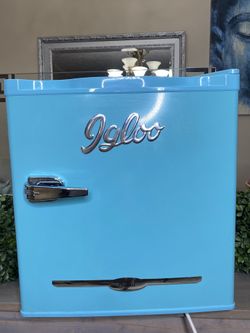 Igloo Retro-Mini Fridge, Blue