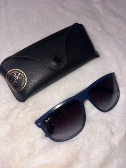 dark blue rayban sunglasses