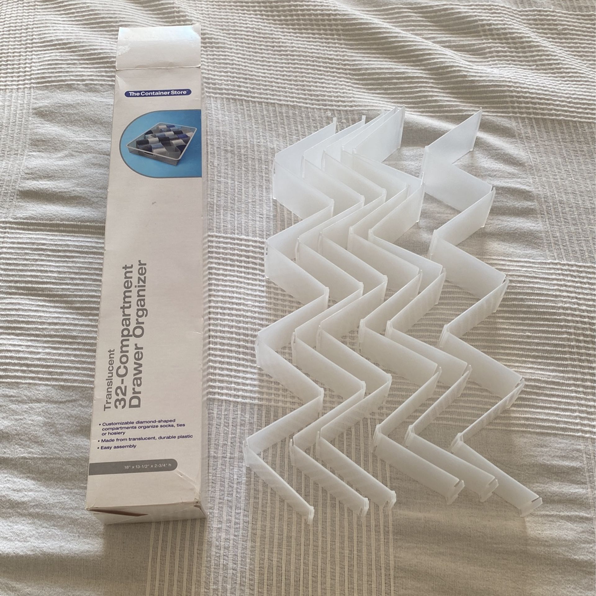 32-Compartment Drawer Organizer From The Container Store