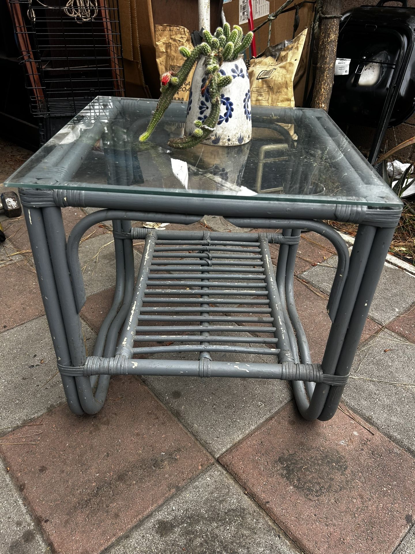 Beautiful Ratan End Table