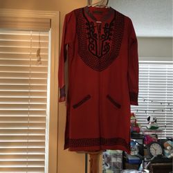 LONG DRESS - LARGE SIZE