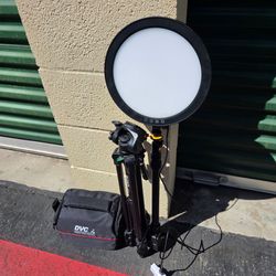Camera Set, Tripod, & Light with Rod